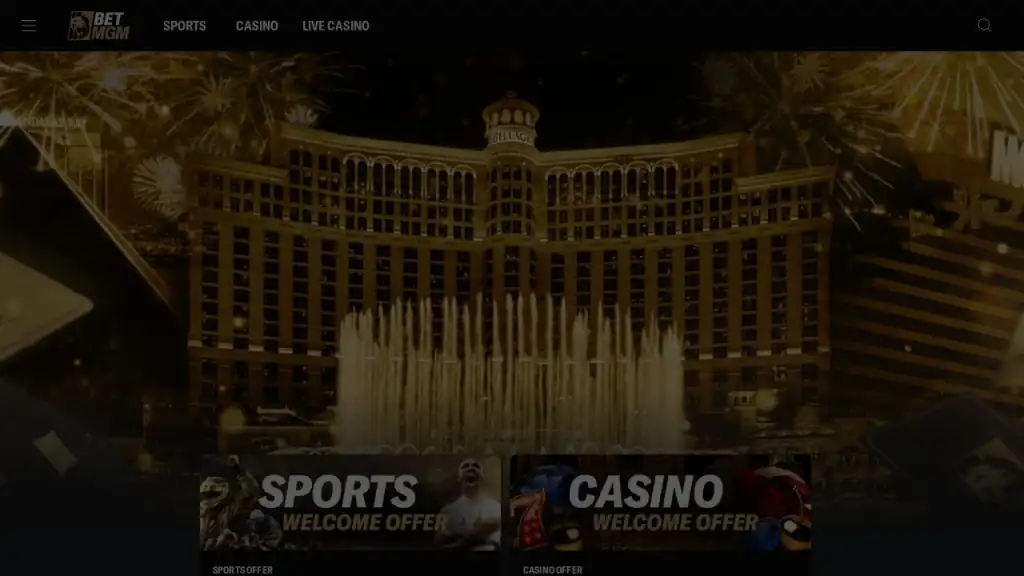 BetMGM UK Casino Review 2026 official casino website screenshot