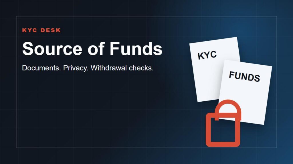 Why Casinos Ask for Source of Funds Documents